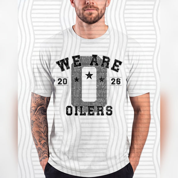 Varsity Initials Mascots Oilers design