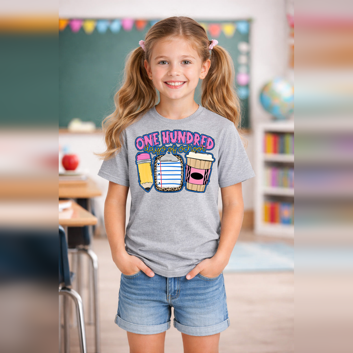 One Hundred Days of School – DTF Transfer
