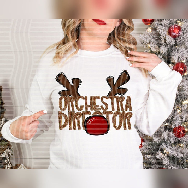 Orchestra Director Deer Antler School Staff DTF transfer