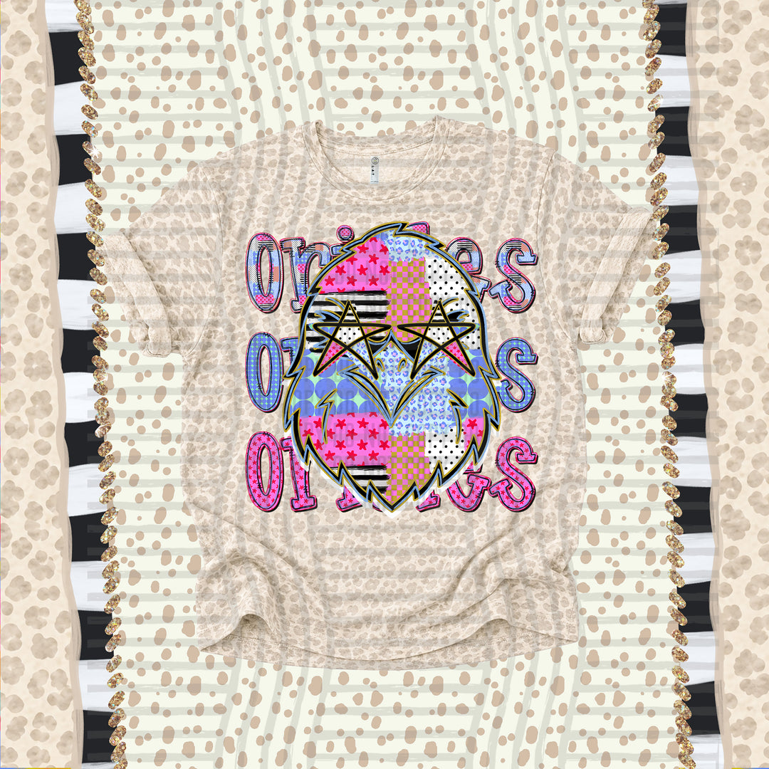 Orioles Dolly Doodle mascot DTF transfer