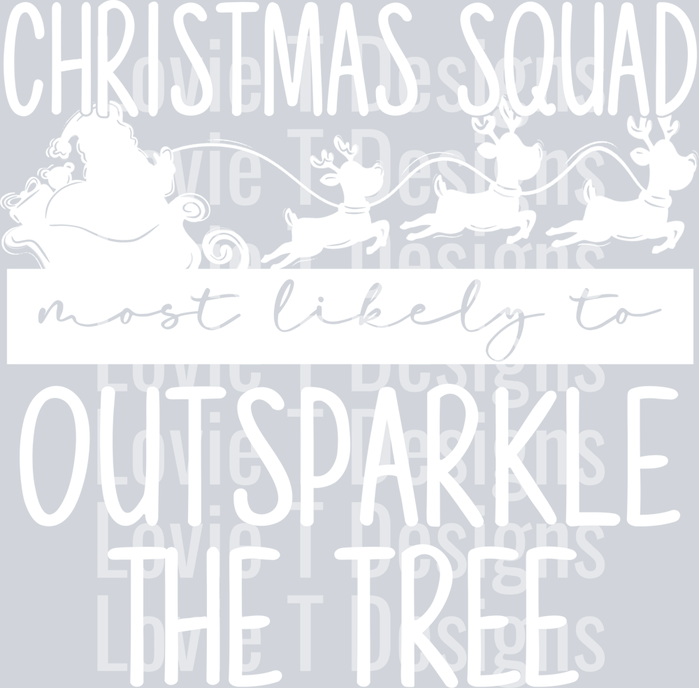 Out sparkle the Tree White