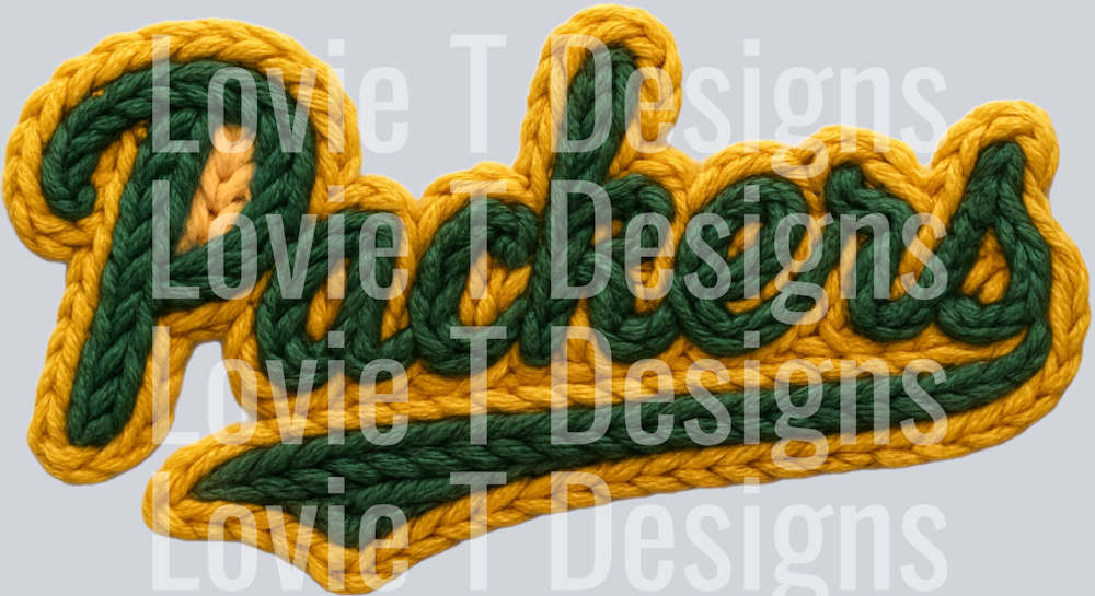 Packers FAUX YARN SLEEVE