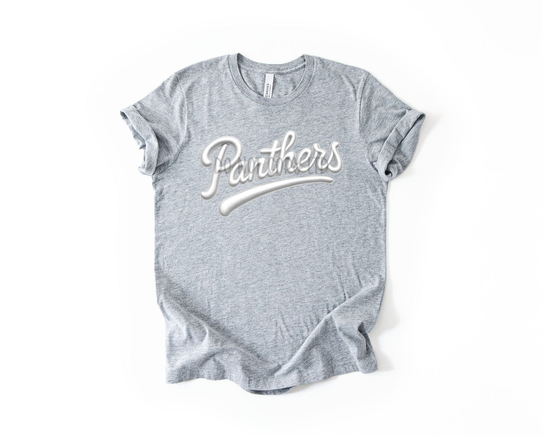 PANTHERS FAUX PUFF WHITE