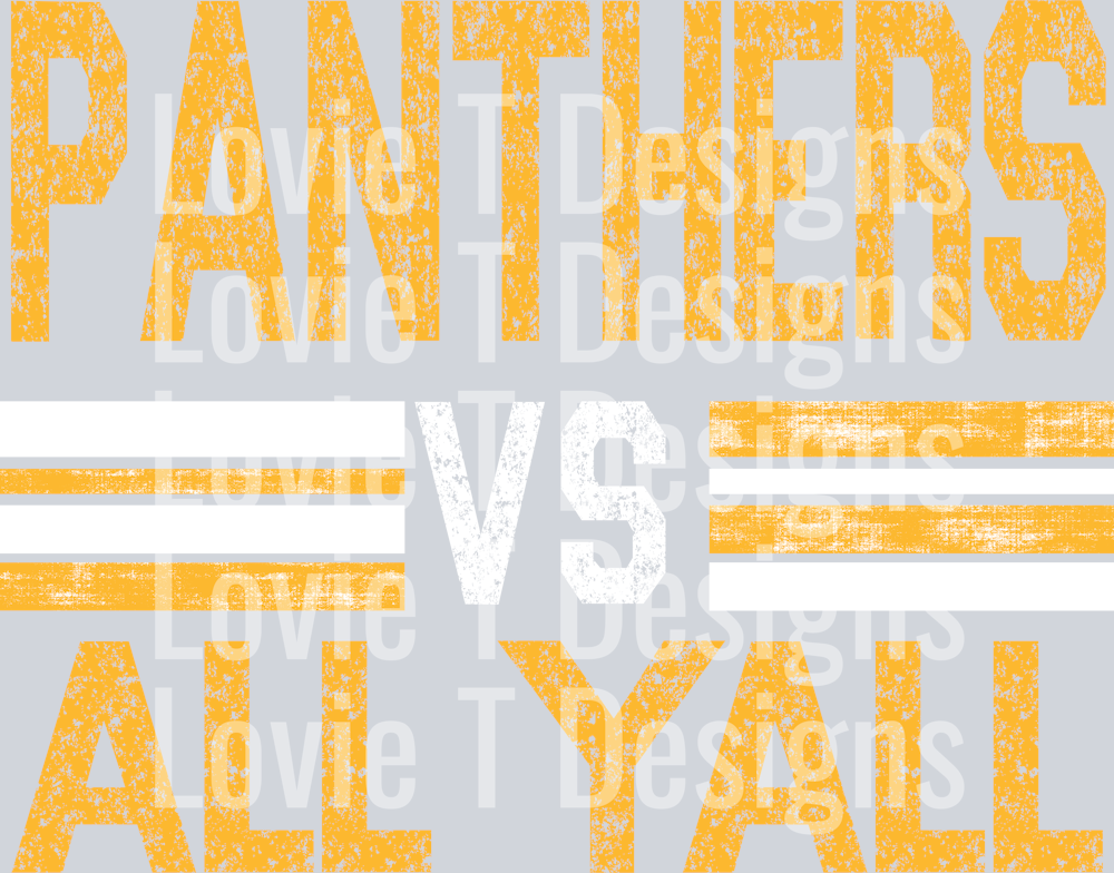 PANTHERS VS ALL YALL