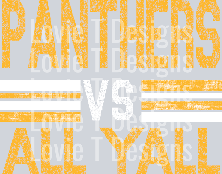 PANTHERS VS ALL YALL
