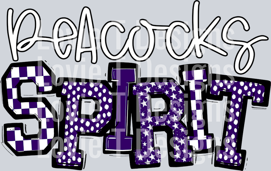 PEACOCKS PURPLE SO SPORTY SPIRIT
