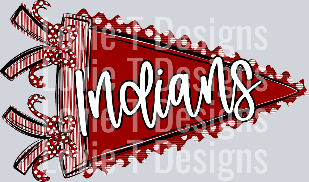 PENDANT CRIMSON INDIANS