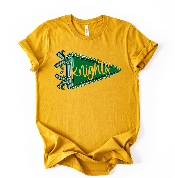 PENDANT KELLY GREEN KNIGHTS IN YELLOW