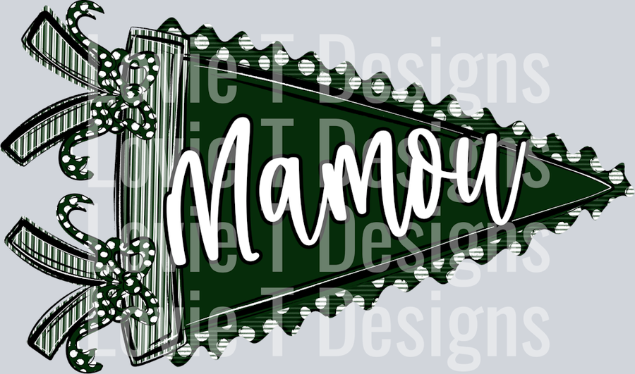 PENDANT PREPSTER DARK GREEN MAMOU