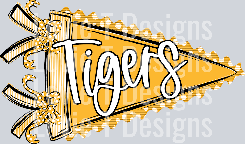 PENDANT PREPSTER YELLOW TIGERS