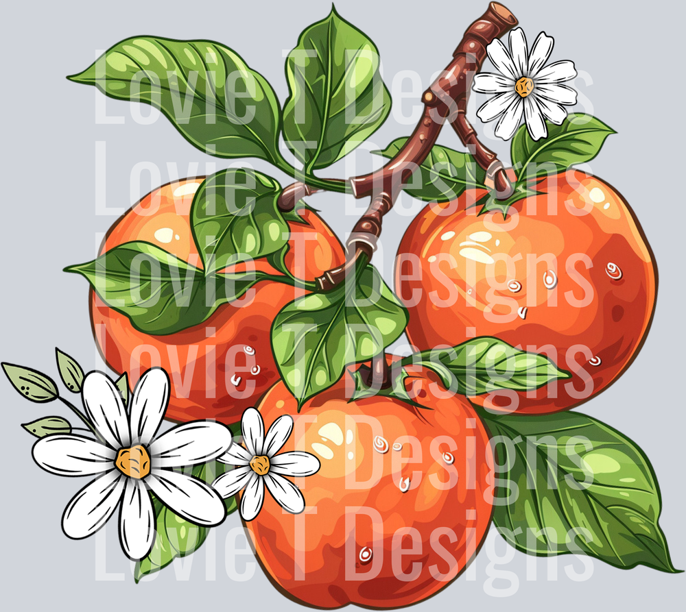 Persimmon Festival Front festival DTF transfer design
