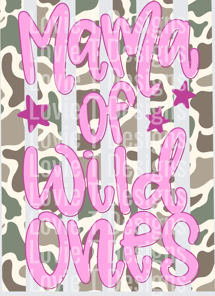 PINK MOM OF WILD ONES