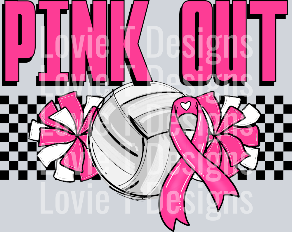 PINK OUT VOLLEYBALL
