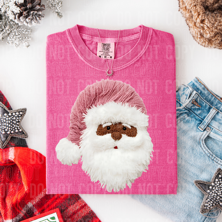 PINK YARN SANTA