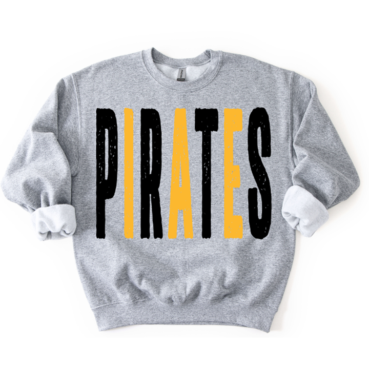 Pirates Yellow Gold and Black – DTF Transfer