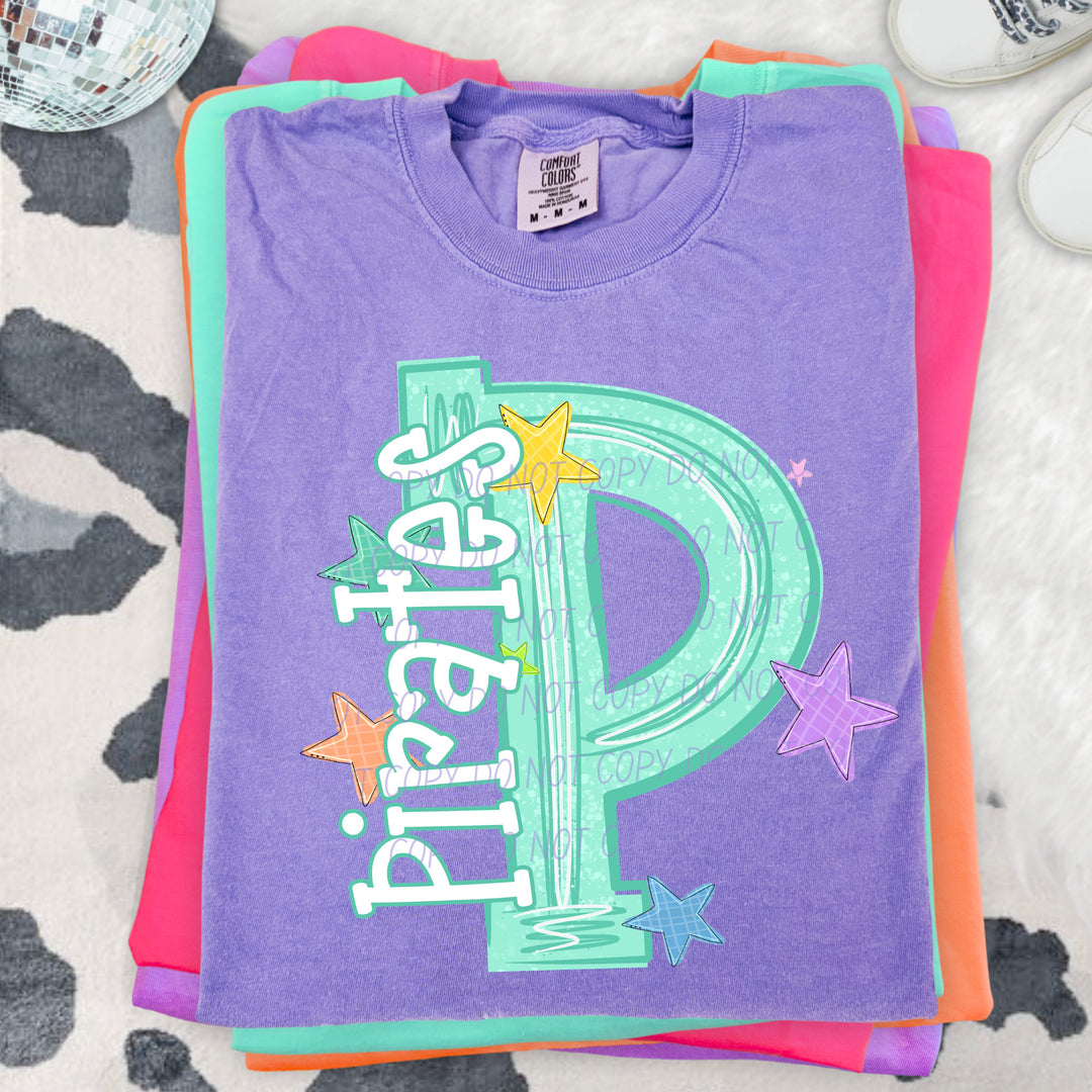 Pirates Out of This World mascot DTF transfer