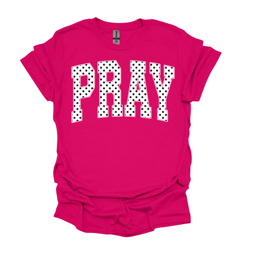 Polka Dot Pray – DTF Transfer