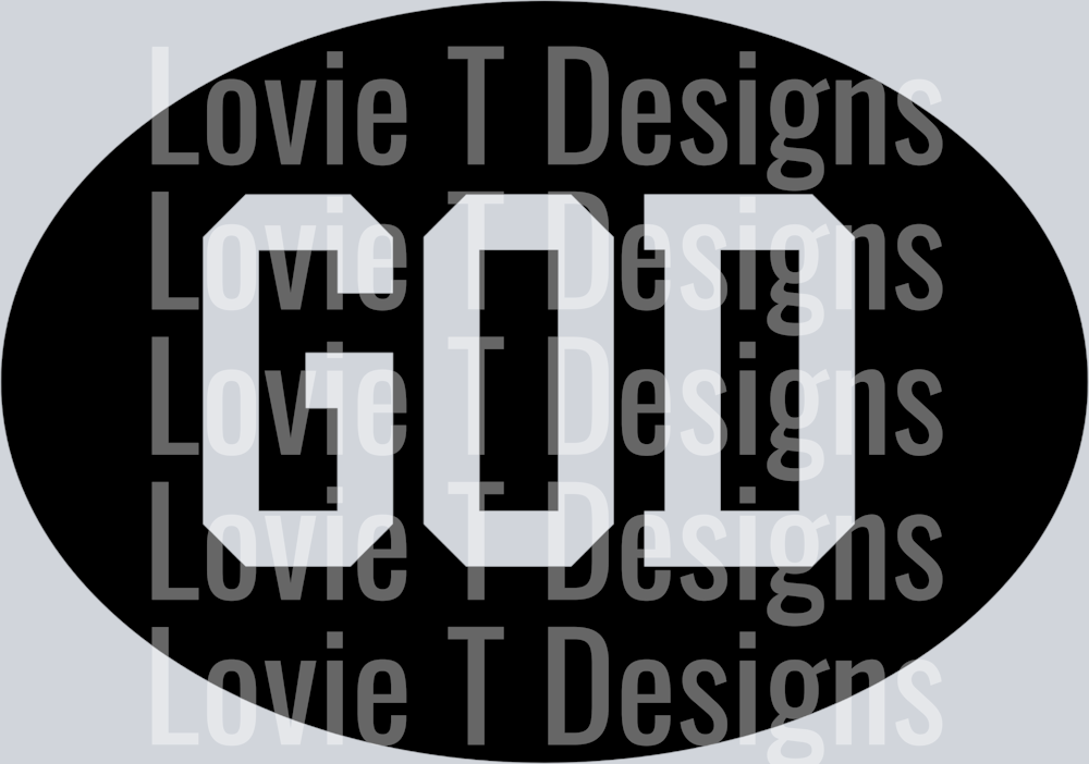 PRAISE GOD COLLEGE BLOCK BLACK CENTER