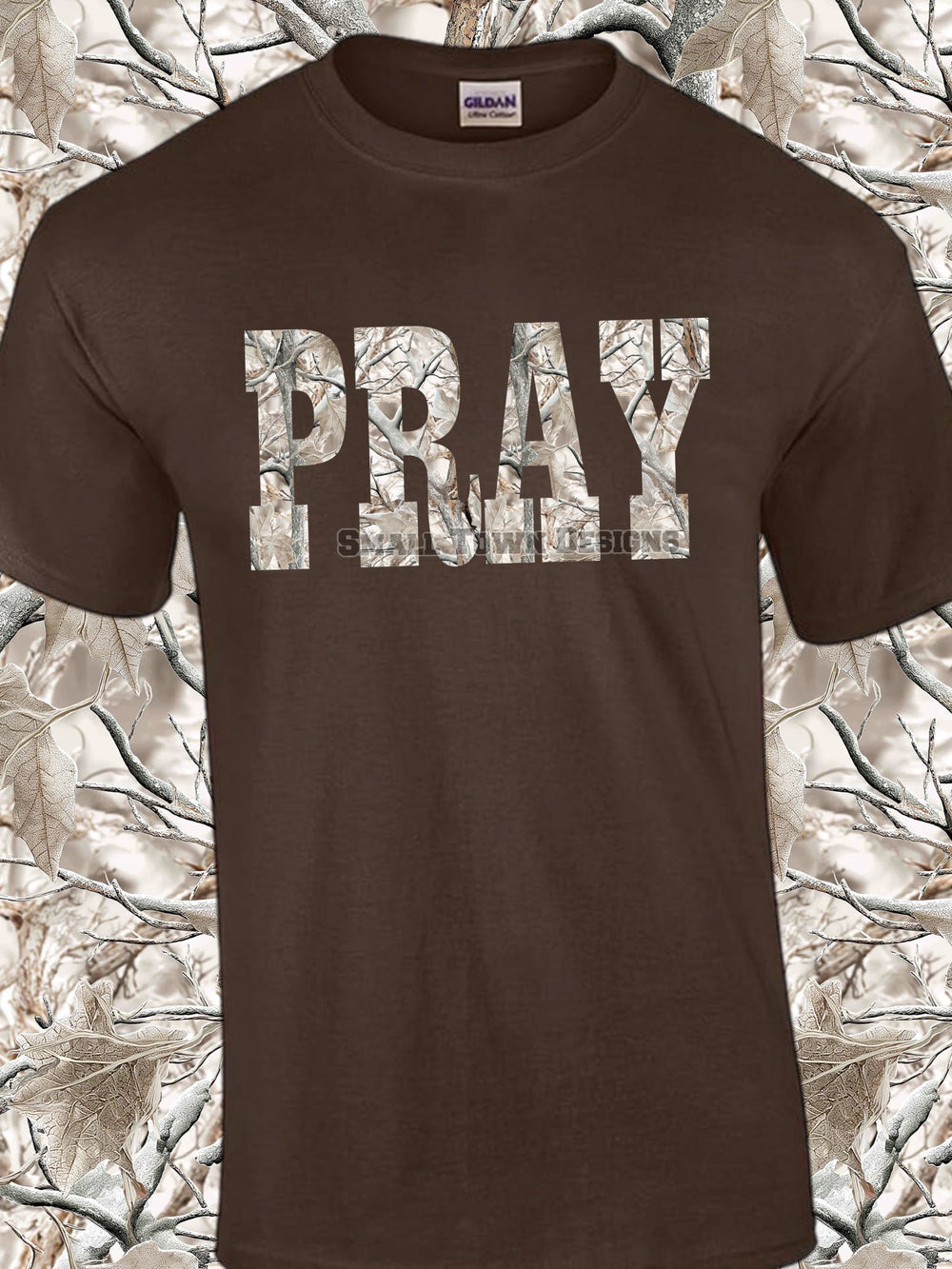 Pray Camo DTF transfer design – image 1
