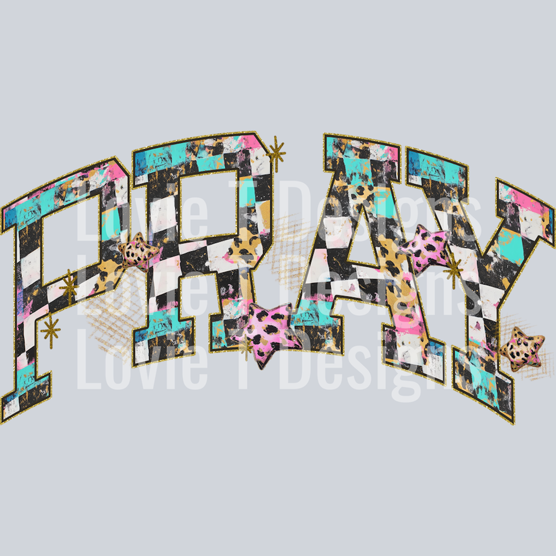 Pray Check Stars – DTF Transfer