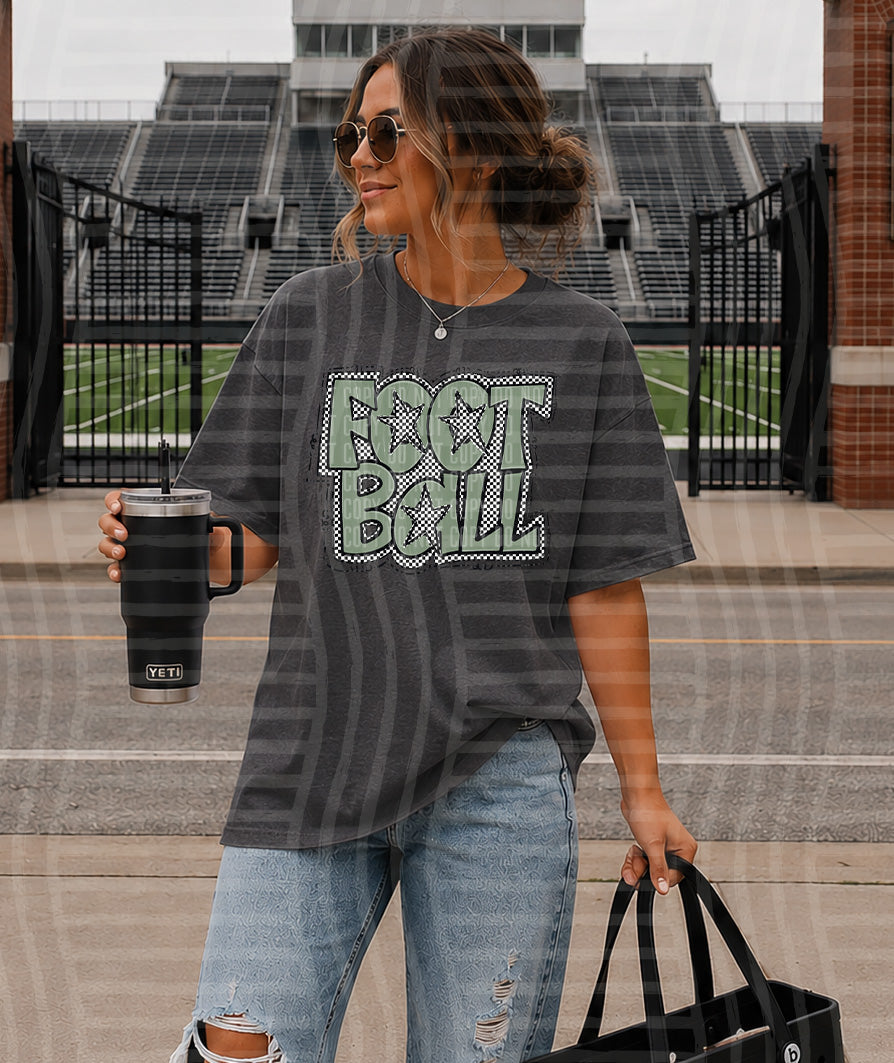 PREPPY CHECKER FOOTBALL SAGE STARS