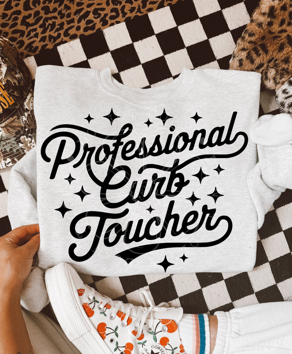 Professional Curb Toucher DTF transfer design – image 1