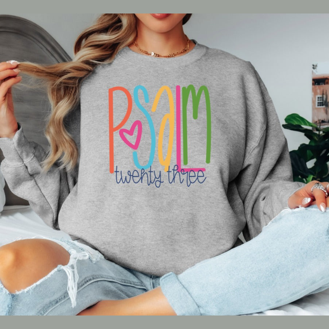 Psalm 23 Lettering – DTF Transfer