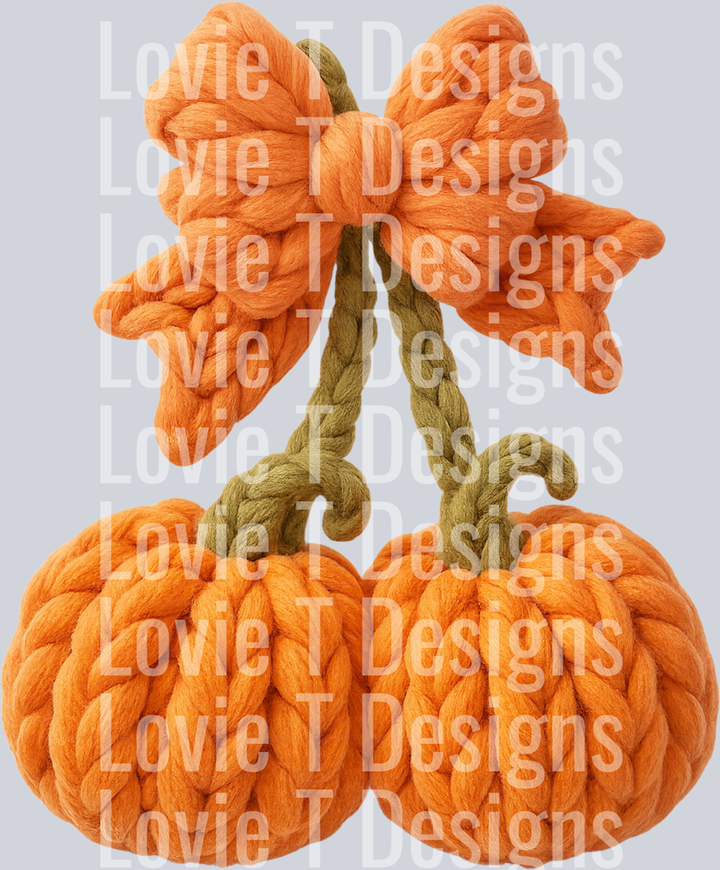 PUMPKIN CHERRY FAUX YARN