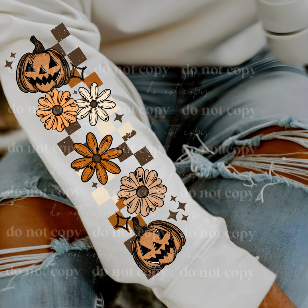 PUMPKIN FLORALS SLEEVE