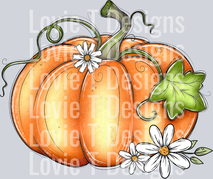 Pumpkin Festival Front Festival DTF transfer design