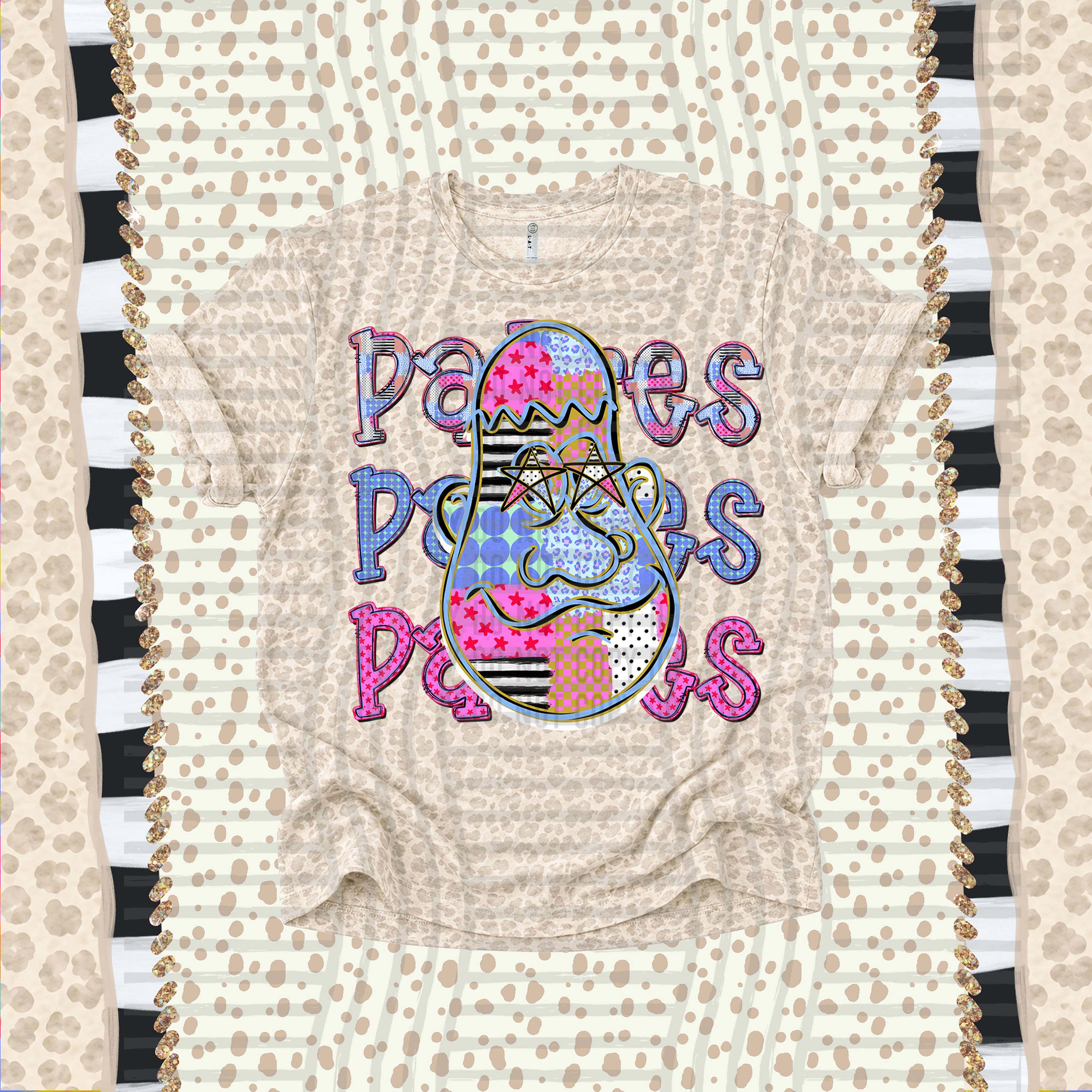 Dolly Doodle Mascots Padres design