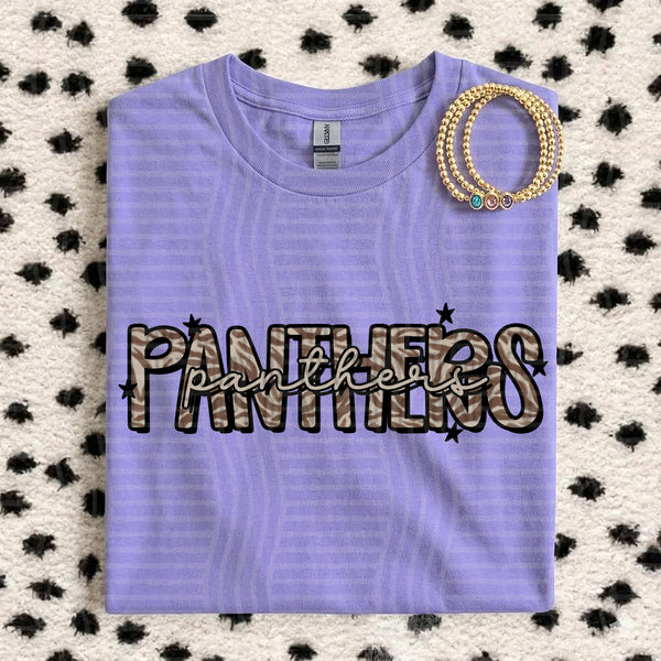 Zebra Mascots Panthers design