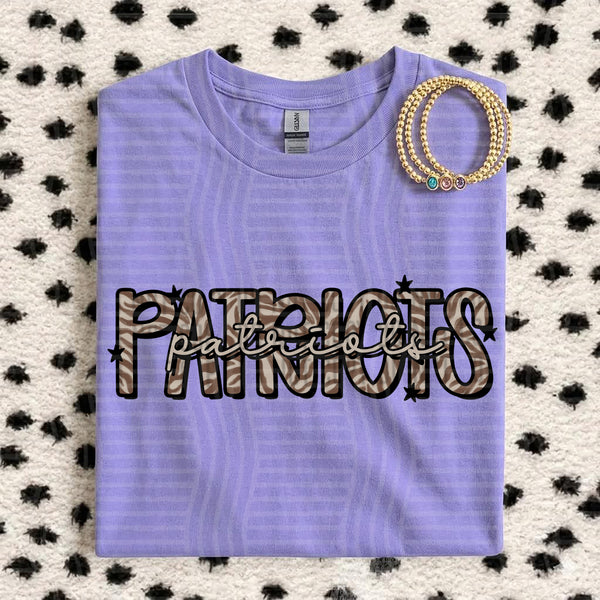 Zebra Mascots Patriots design