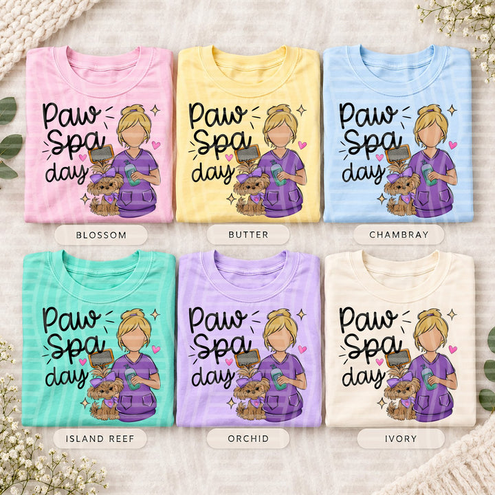 Paw Spa Day 4 Career Day Small Biz DTF transfer
