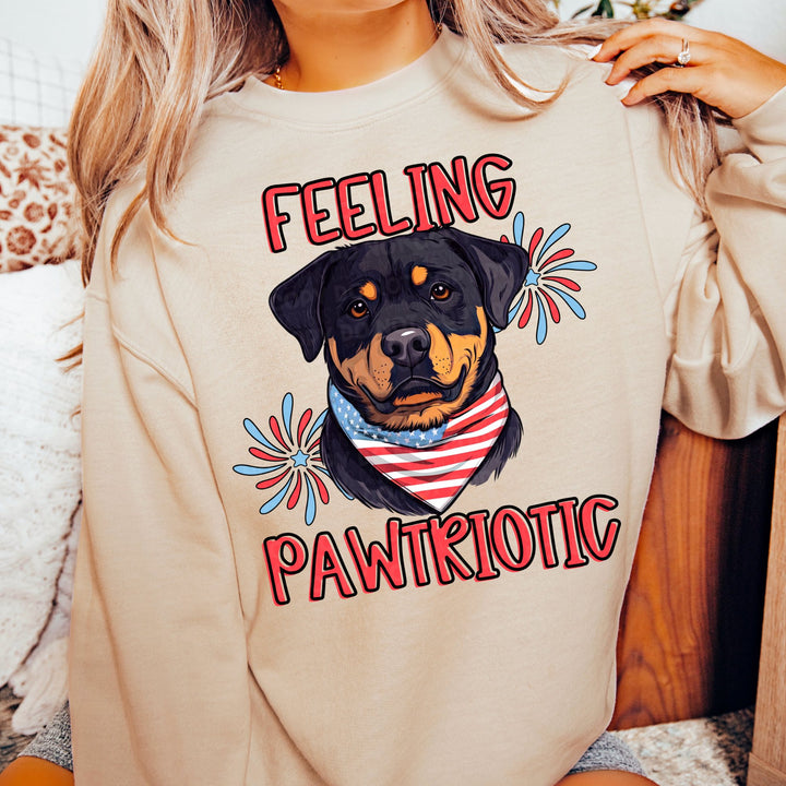 PAWTRIOTIC ROTTWEILER