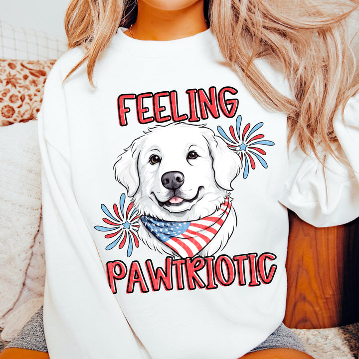 PAWTRIOTIC WHITE GREAT PYRENEES