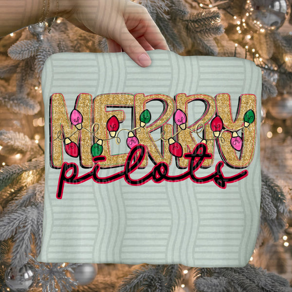 Merry Lights Mascots Pilots design