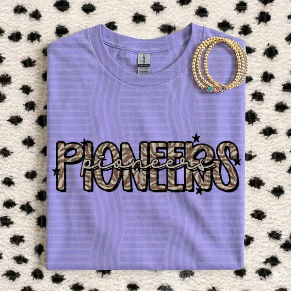 Zebra Mascots Pioneers design