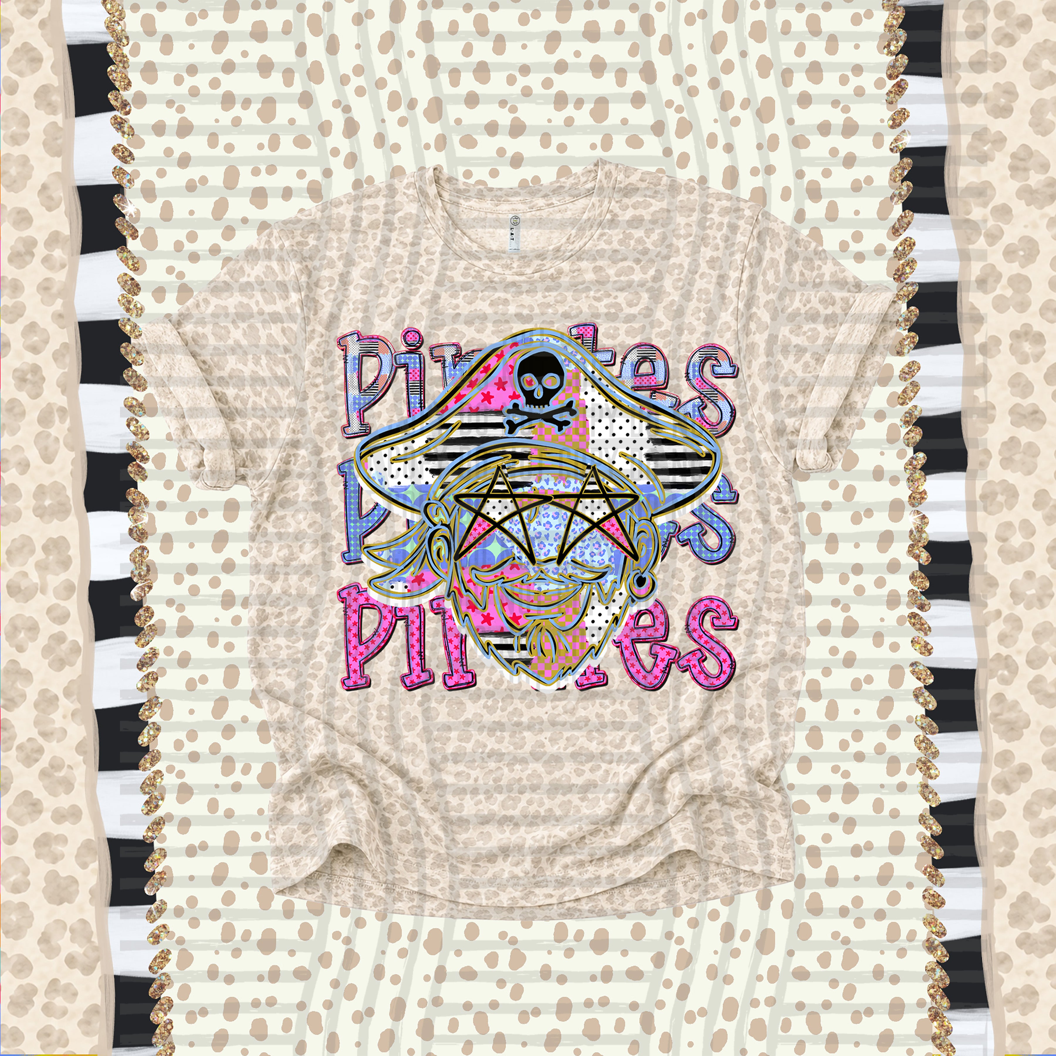 Dolly Doodle Mascots Pirates design