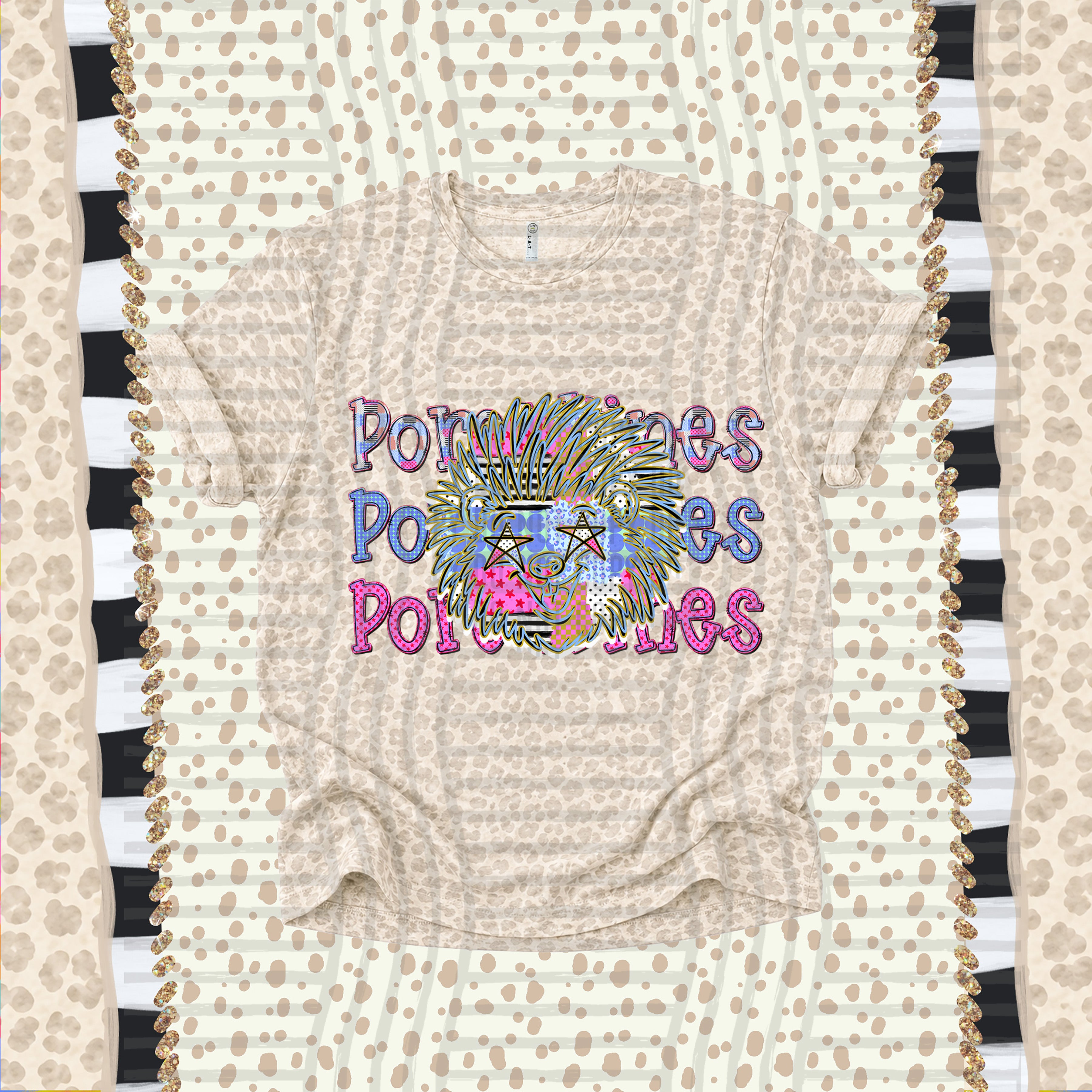 Dolly Doodle Mascots Porcupines design