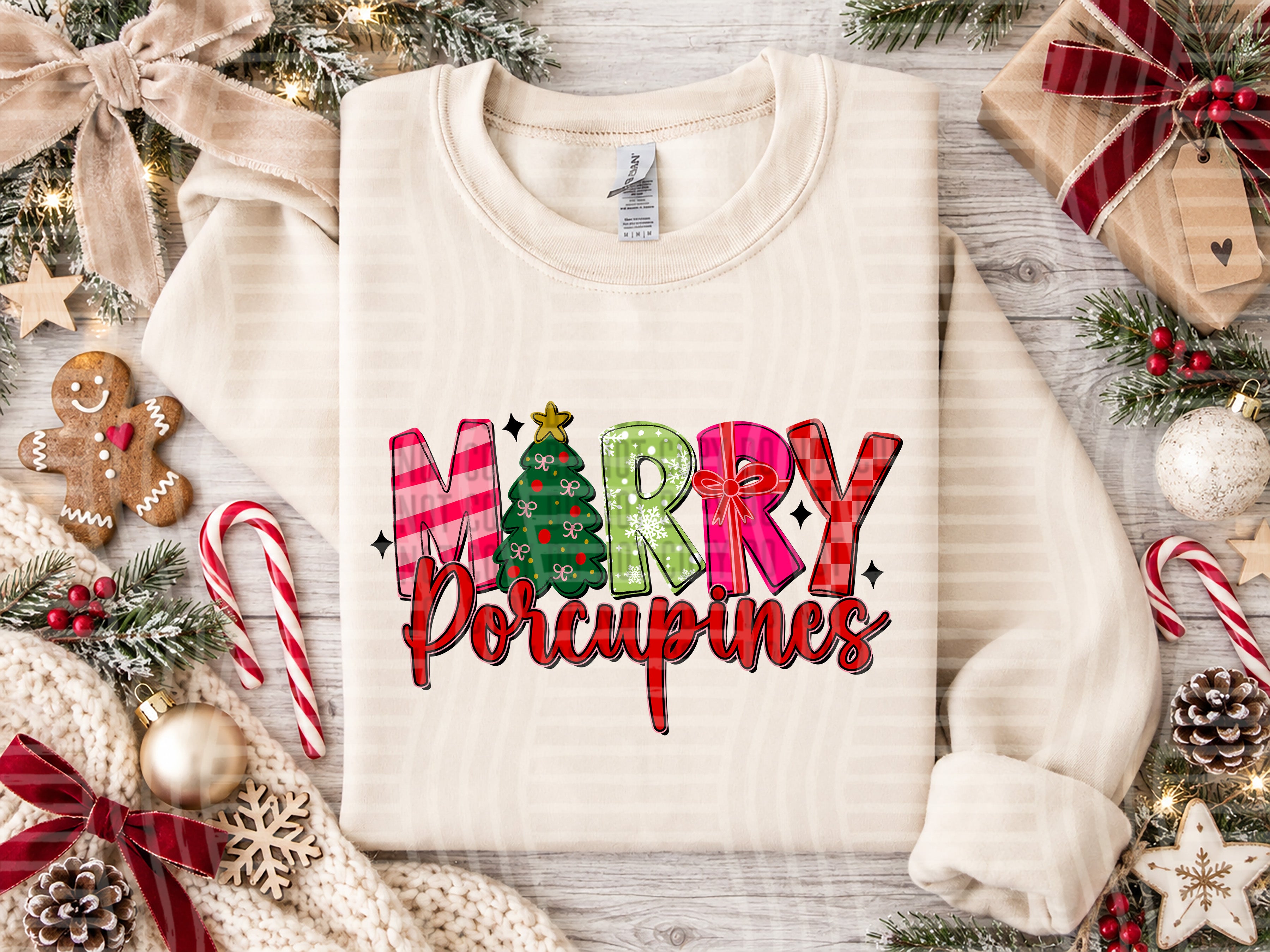 Merry Mascots Porcupines design