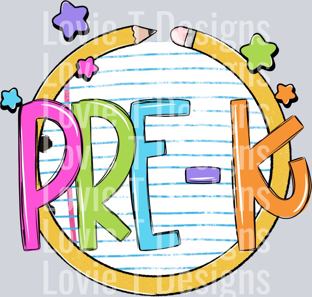 Pre.K  Paper and Pencil