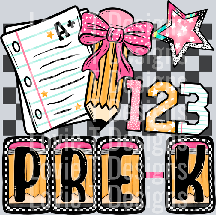 PreK Checkered Collection