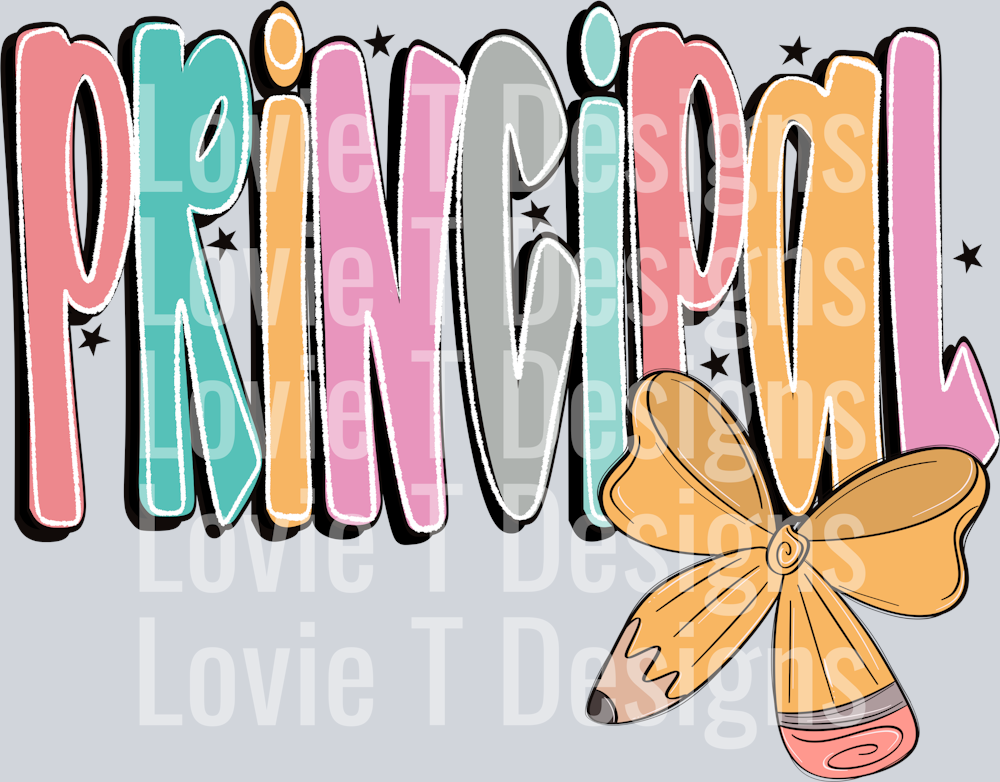 Principal  Doodle Bow