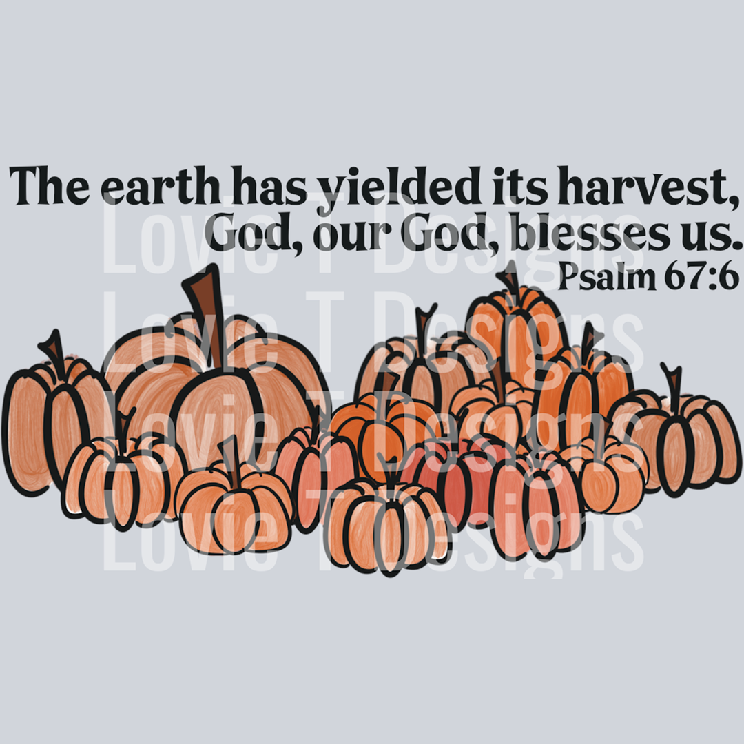 Psalm 67 – DTF Transfer