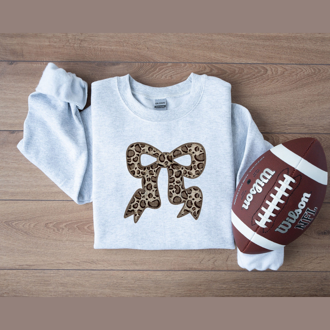 Quilted Bow Leopard – DTF Transfer