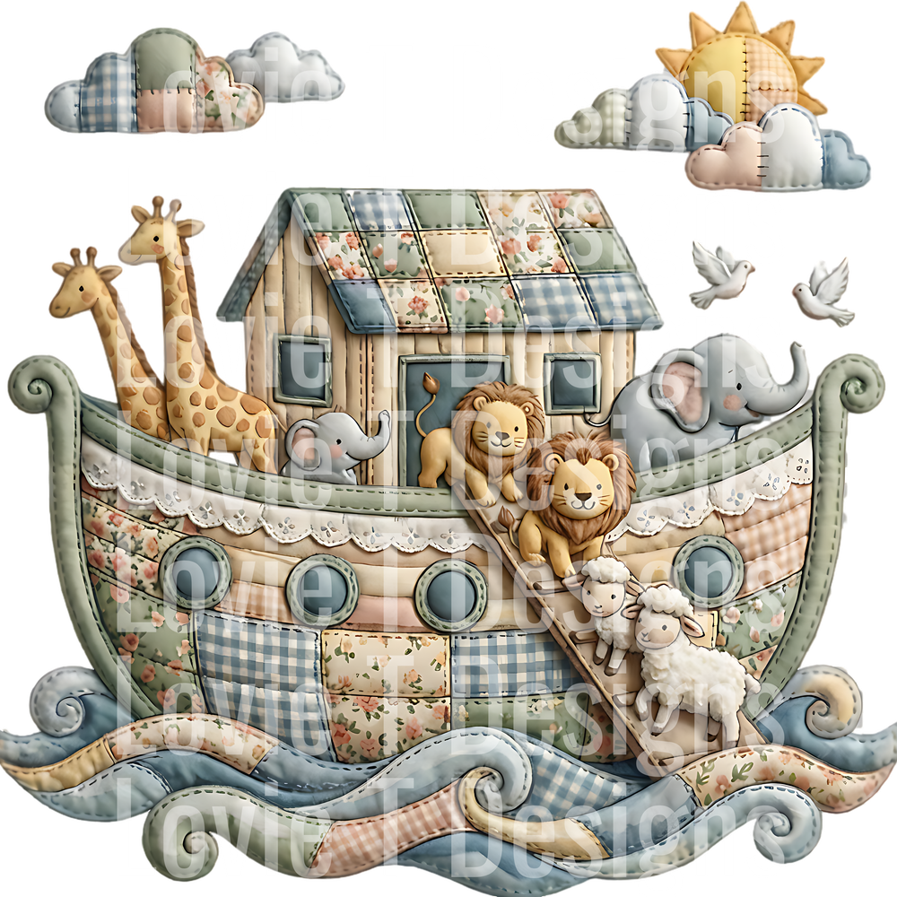 QUILTED NOAHS ARK