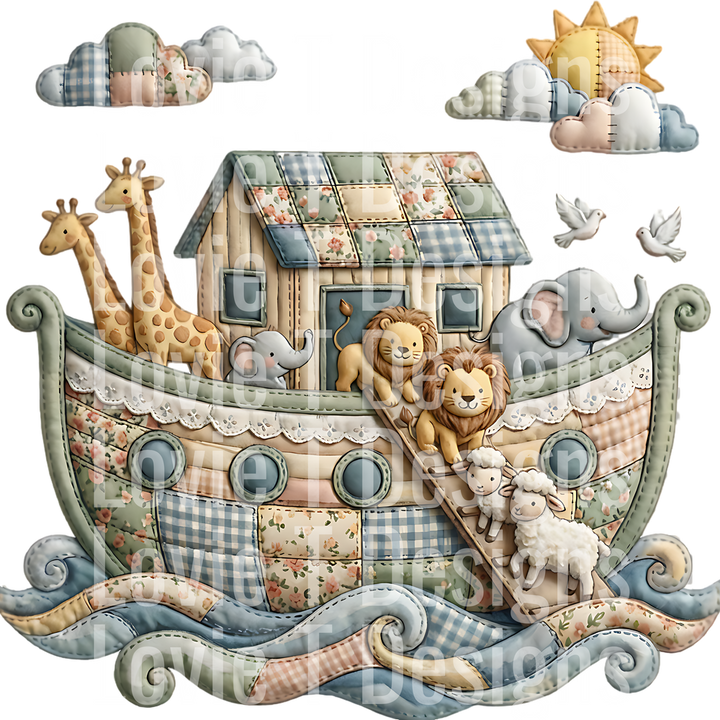 QUILTED NOAHS ARK