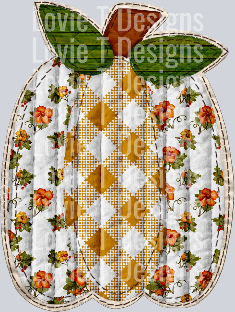 QUILTED PUMPKIN