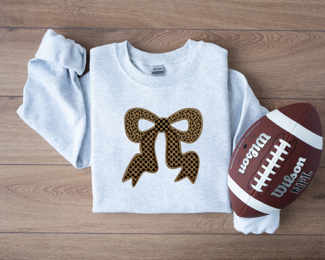 Quilted Bow + Custom Name